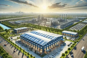 industrial plot with factory shad in greater noida